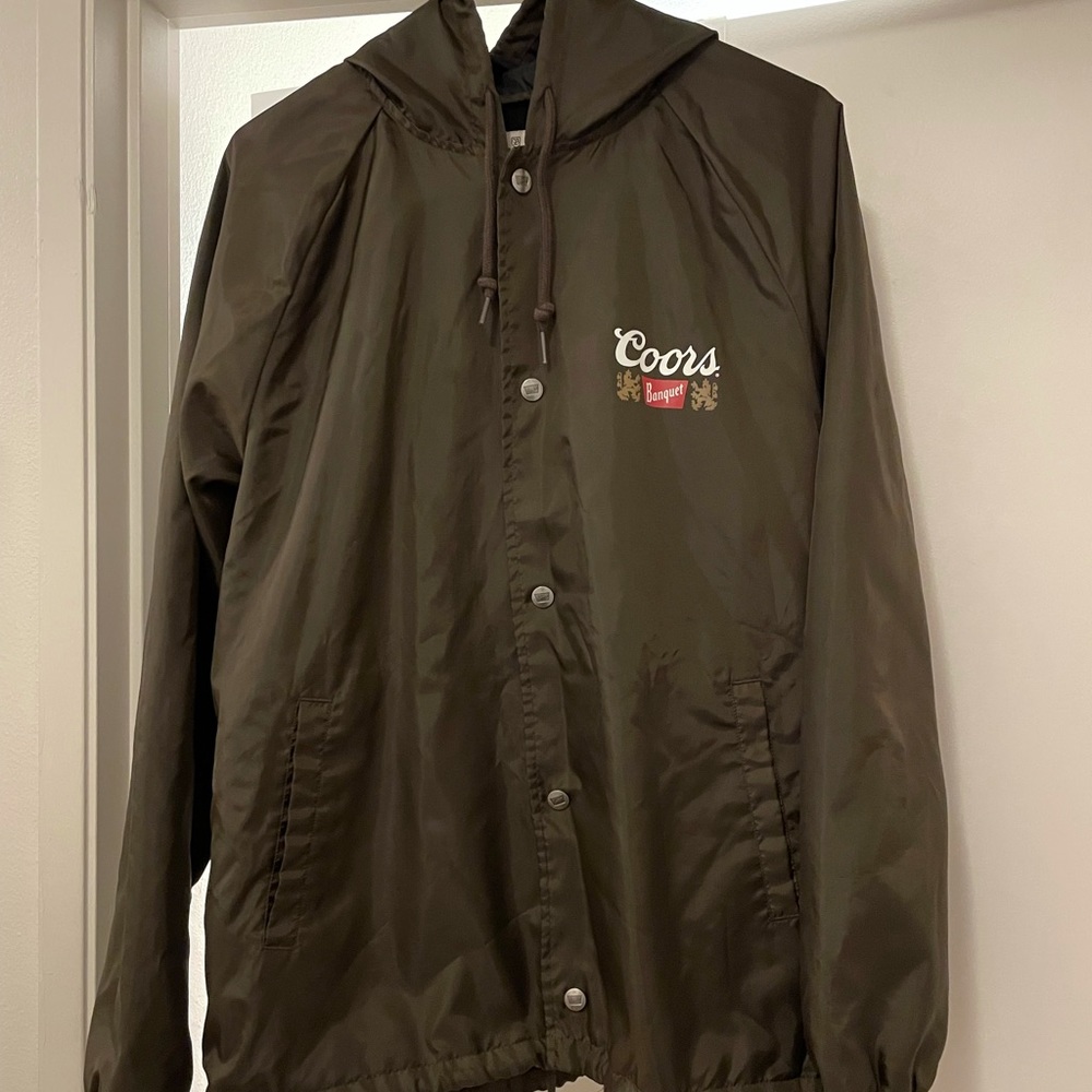 Brixton x Coors Banquet  Men’s M rare button up jacket